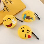 Wholesale Cute Design Cartoon Silicone Cover Skin for Airpod (1 / 2) Charging Case (Emoji Kiss)